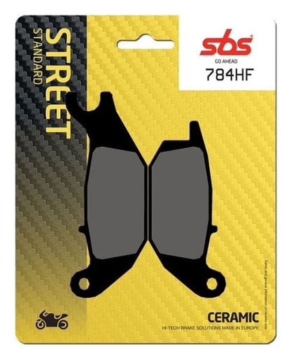 [EP784HF.] Pastillas de freno SBS compuesto cerámico Honda Varadero