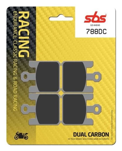 [EP788DC.] Pastillas de freno Del. Dual Carbon Kawasaki Zx6-Rr 3