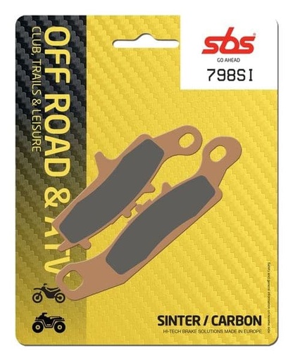 [EP798SI.] Pastillas de freno delanteras Kawasaki KVF 650 Suzuki LT 700