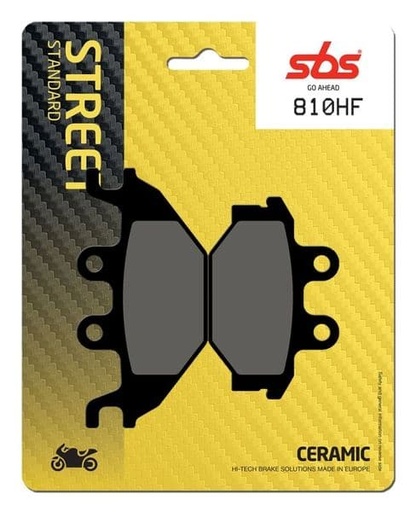 [EP810HF.] Pastillas de freno SBS compuesto cerámico Yamaha YZF 125