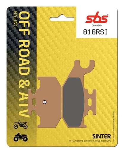 [EP816RSI.] Pastillas de freno trasera izquierda Yamaha Rhino 450/660
