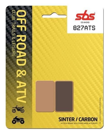 [EP827ATS.] Pastillas de freno trasera Artic Cat 250 2x4 , TRV 500