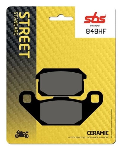 [EP848HF.] Pastillas de freno SBS compuesto cerámico CPI XS 250 Quad
