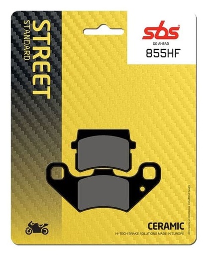 [EP855HF.] Pastillas de freno SBS compuesto cerámico Quad PGO 250 Bugrider