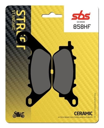 [EP858HF.] Pastillas de freno SBS compuesto cerámico Yamaha YBR 125