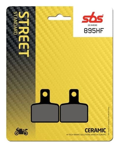 [EP895HF.] Pastillas de freno SBS compuesto cerámico Beta EVO 125