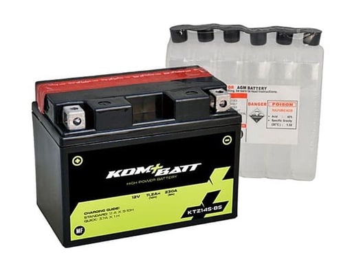 [R246611150.] Batería YTZ14S-BS 12V - 11,2AH