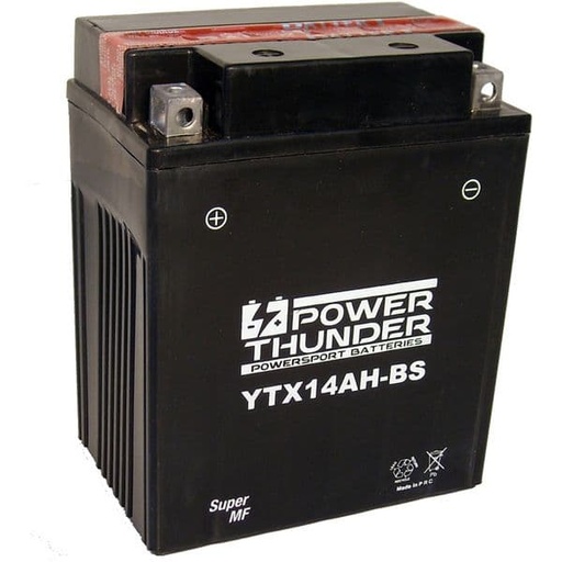 [E0614221P.] Batería YTX14AH-BS - Power Thunder