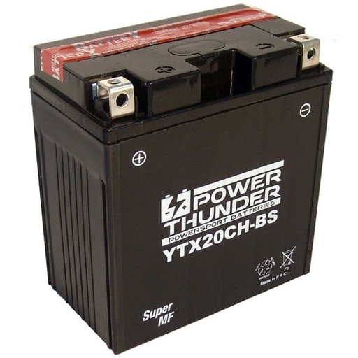 [E0620441P.] Batería YTX20CH-BS - Power Thunder