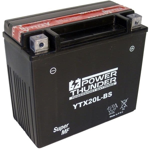 [E0620391P.] Batería YTX20L-BS - Power Thunder
