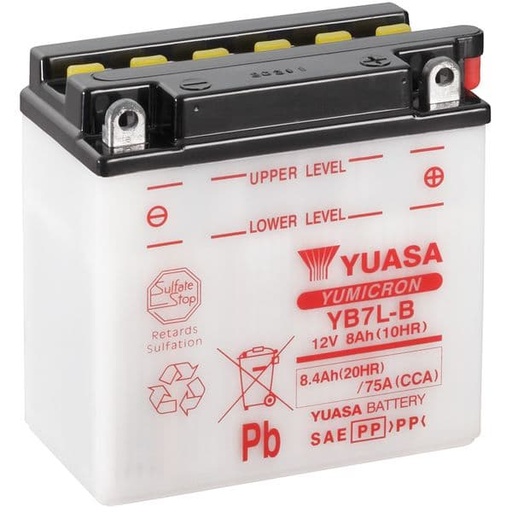 [E0607371Y.] Batería YB7L-B Combipack - Yuasa