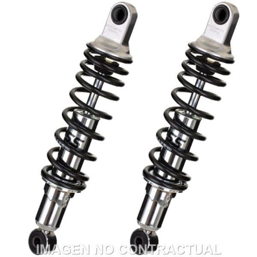 [E60502131.] Juego Amortiguadores Traseros YSS Hidráulicos Kawasaki ER5