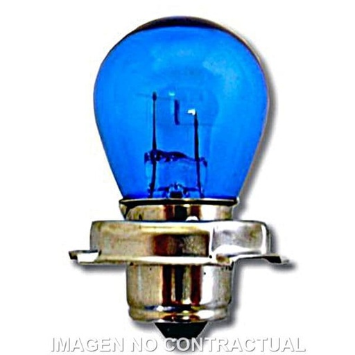 [E2002410L.] Lámpara 12V 15W S3 de faro Azul P26S