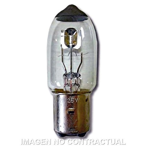 [E2001686L.] Lámpara 12V 25/25W de faro Semi Halógena BA20D