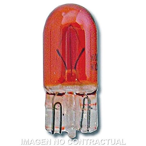 [E2051715L.] Lámpara 12V 5W T10 de posición / tablero Ambar [2051715L]