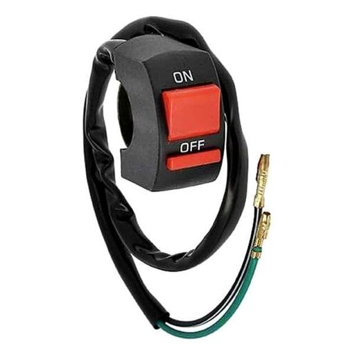 [BUTSWI.] Interruptor Pulsador parada on / off Universal Moto Scooter Quad ATV