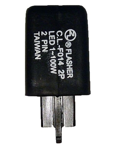 [E04127751.] Relé de Intermitencia Electrónico 12V / 1-100W / 2 Terminales