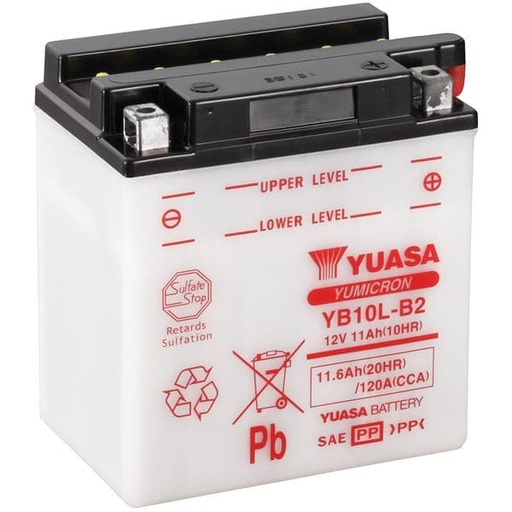 [E0610361Y.] Batería YB10L-B2 Combipack - Yuasa