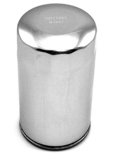 [EF2681733 [HD17003].] Filtro de aceite Harley Davidson (cromado)