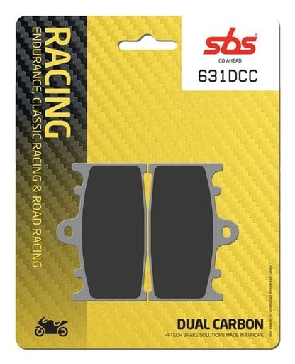 [EP631DCC.] Pastillas de freno SBS P631-DCC