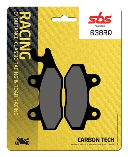 [EP638RQ.] Pastillas de freno SBS P638-RQ