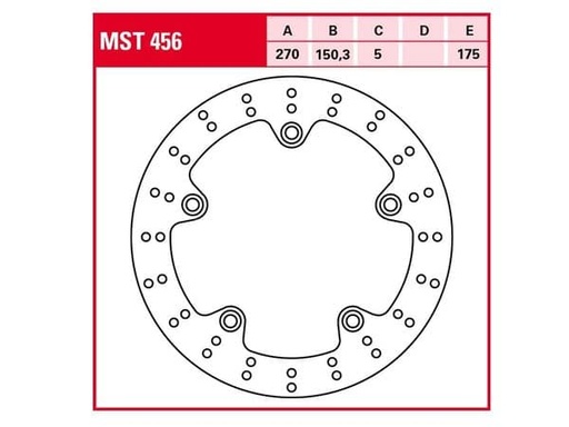 [EMST456.] Disco de freno BMW C600 C650