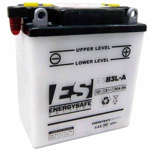 [E0680334.] Batería YB3L-A 12V, 3A- Energy Safe