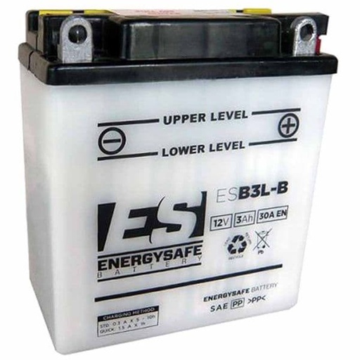 [E0680335.] Batería YB3L-B 12V, 3AH - Energy Safe
