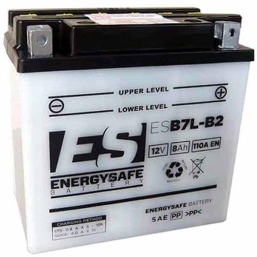 [E0680739.] Batería YB7L-B2 12V, 8AH - Energy Safe