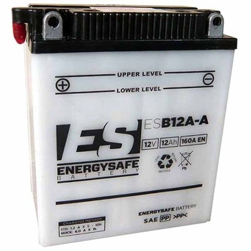 [E0681234.] Batería YB12A-A 12V, 12AH - Energy Safe