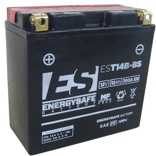 [E068130.] Batería YT14B-BS 12V, 12AH - Energy Safe