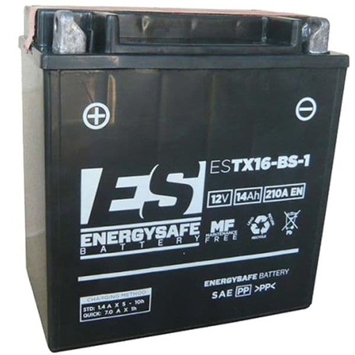 [E068169.] Batería YTX16-BS-1 12V, 14AH - Energy Safe
