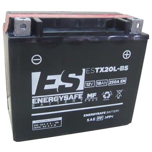 [E068209.] Batería YTX20L-BS 12V, 18AH - Energy Safe
