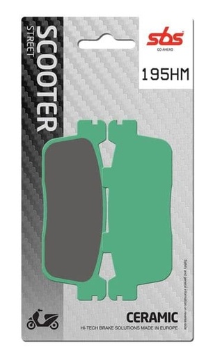 [EP195HM.] Pastillas de freno traseras Kymco 125 300 350
