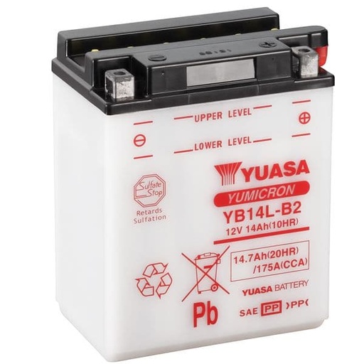 [E0614391Y.] Batería YB14L-B2 Combipack - Yuasa