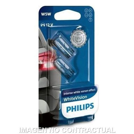 [E2012961BV.] Lámpara 12W 5W Posición Todo Cristal White Vision Pack 2