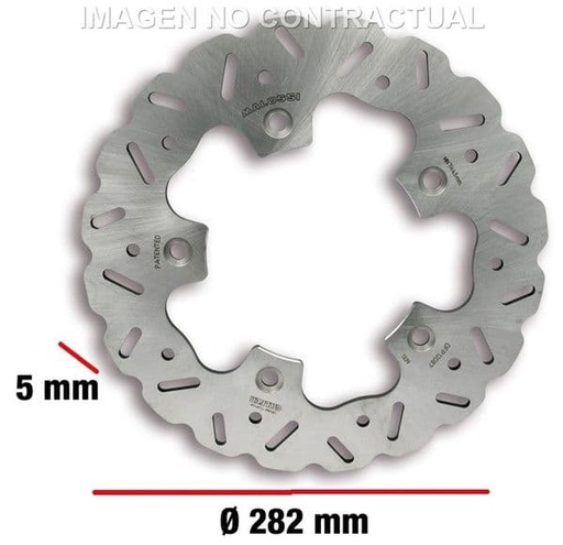[E6215594.] Disco de freno trasero Yamaha Tmax 530 560