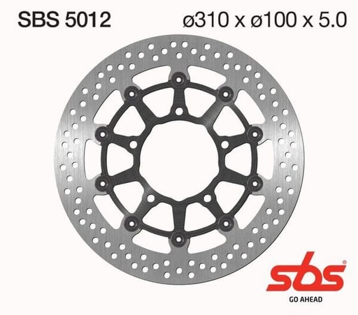 [ESBS5012.] Disco de freno Suzuki GSX R 600 750 1000 (2006-2008)