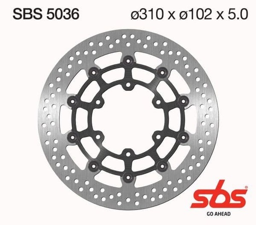 [ESBS5036.] Disco de freno delantero Suzuki GSX R 600 750 1000