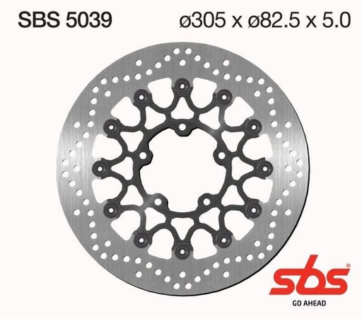 [ESBS5039.] Disco de freno delantero Triumph Tiger XC 800, Explorer 1215