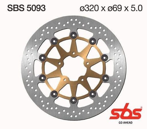 [ESBS5093.] Disco de freno SBS 5093