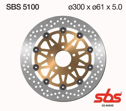 [ESBS5100.] Disco de freno SBS 5100