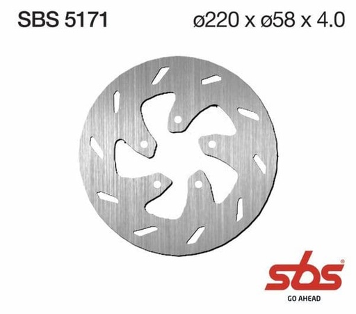 [ESBS5171.] Disco de freno SBS 5171