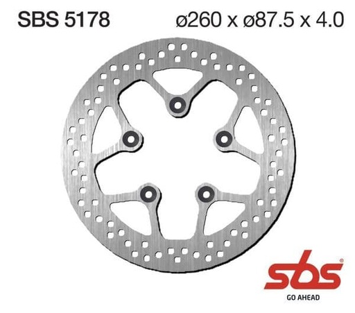[ESBS5178.] Disco de freno SBS 5178