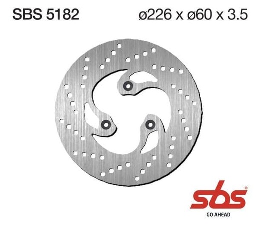 [ESBS5182.] Disco de freno SBS 5182