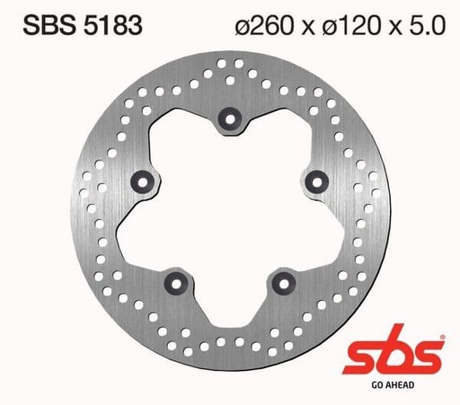 [ESBS5183.] Disco de freno SBS 5183