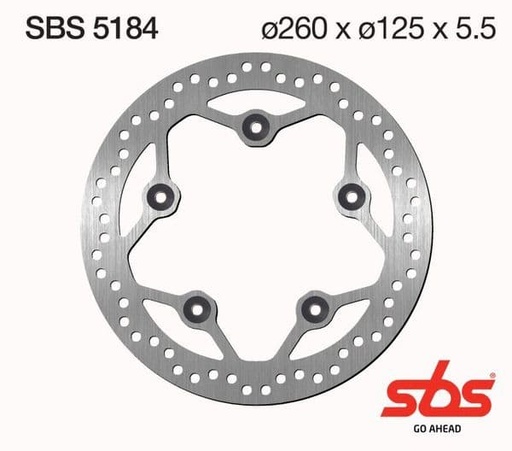 [ESBS5184.] Disco de freno SBS 5184