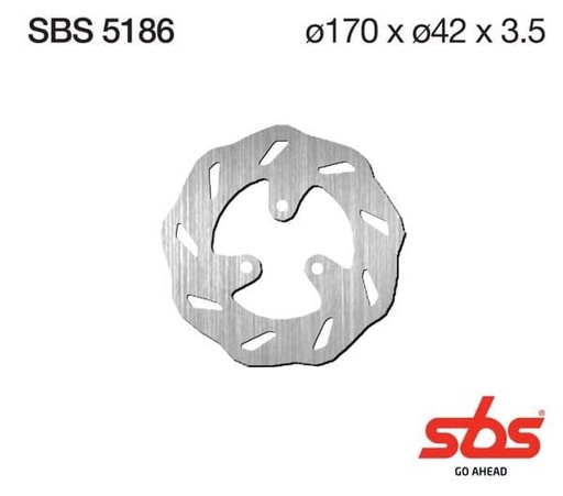 [ESBS5186.] Disco de freno SBS 5186