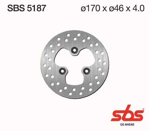 [ESBS5187.] Disco de freno SBS 5187