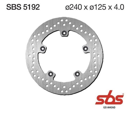 [ESBS5192.] Disco de freno SBS 5192
